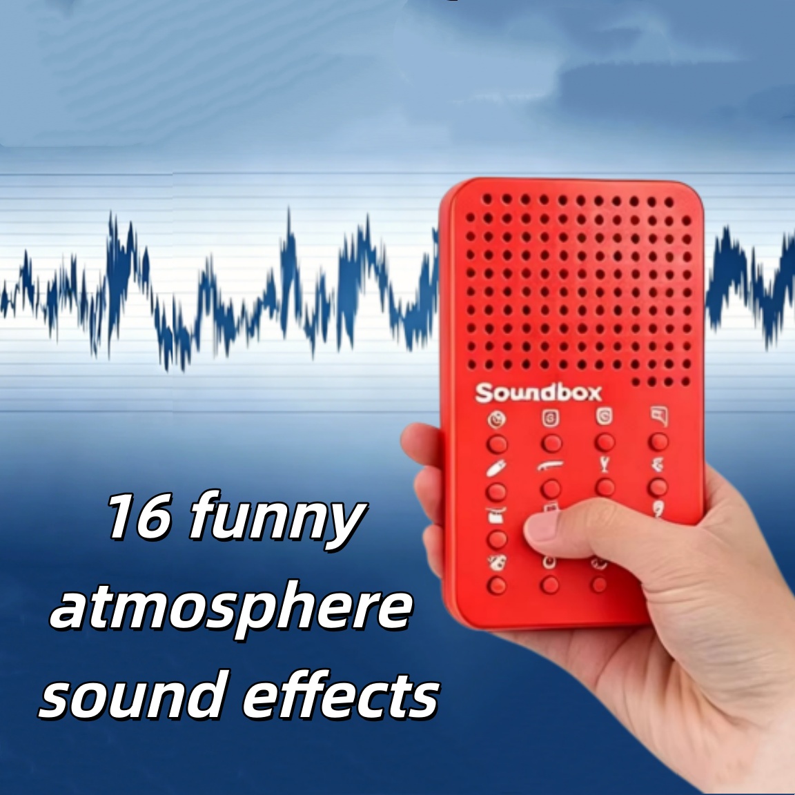 Electronics Gadgets To Gift - Lustiges Kompaktes Soundgerät mit 16 Soundeffekten,