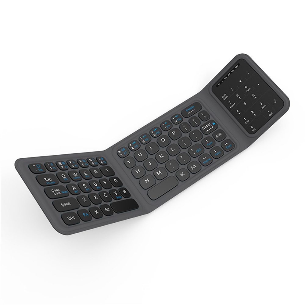Wireless Keyboard Mini - BK19 Mini-Bluetooth-kompatible Tastatur, ultradünn, tragbar, kabellos,