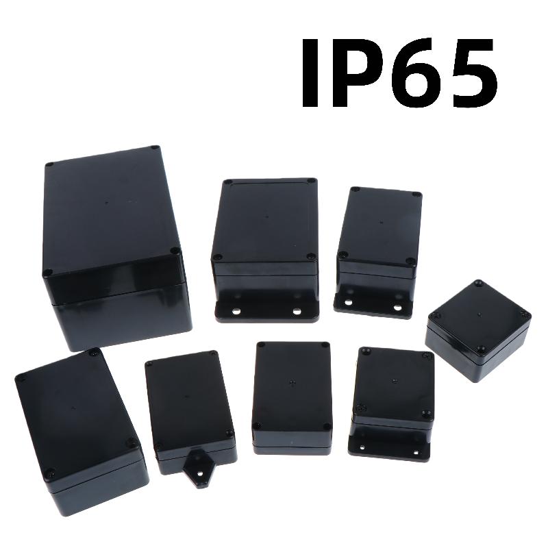 Electronics Stuff - Neue 1/3-teilige Kunststoff-Elektronikgehäuse IP65 Wasserdichte Schwarze