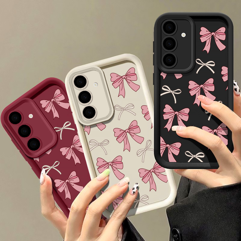 Samsung Galaxy A55 - Schleifenknoten-Silikonhülle für Samsung Galaxy S26 S25
