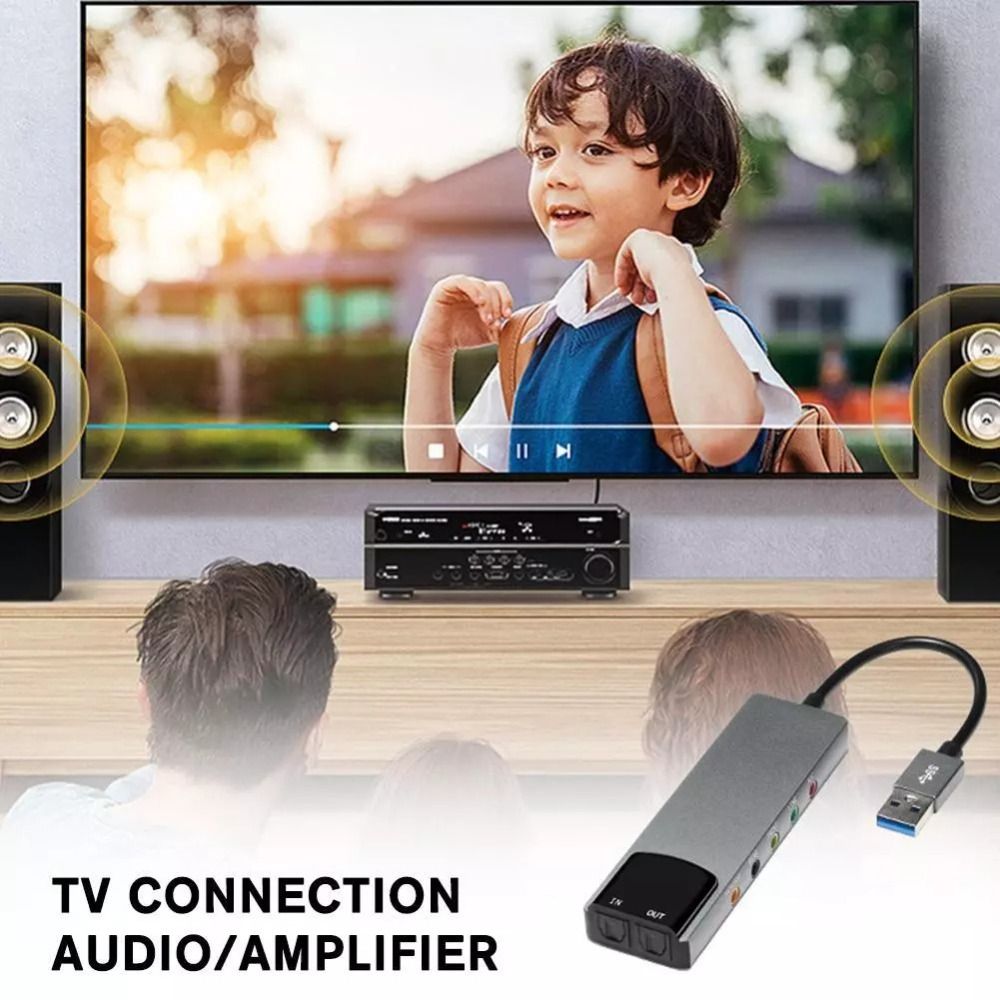 Usb Sound Card External - Neue USB-Soundkarte 7.1 5.1 Kanal Praktische
