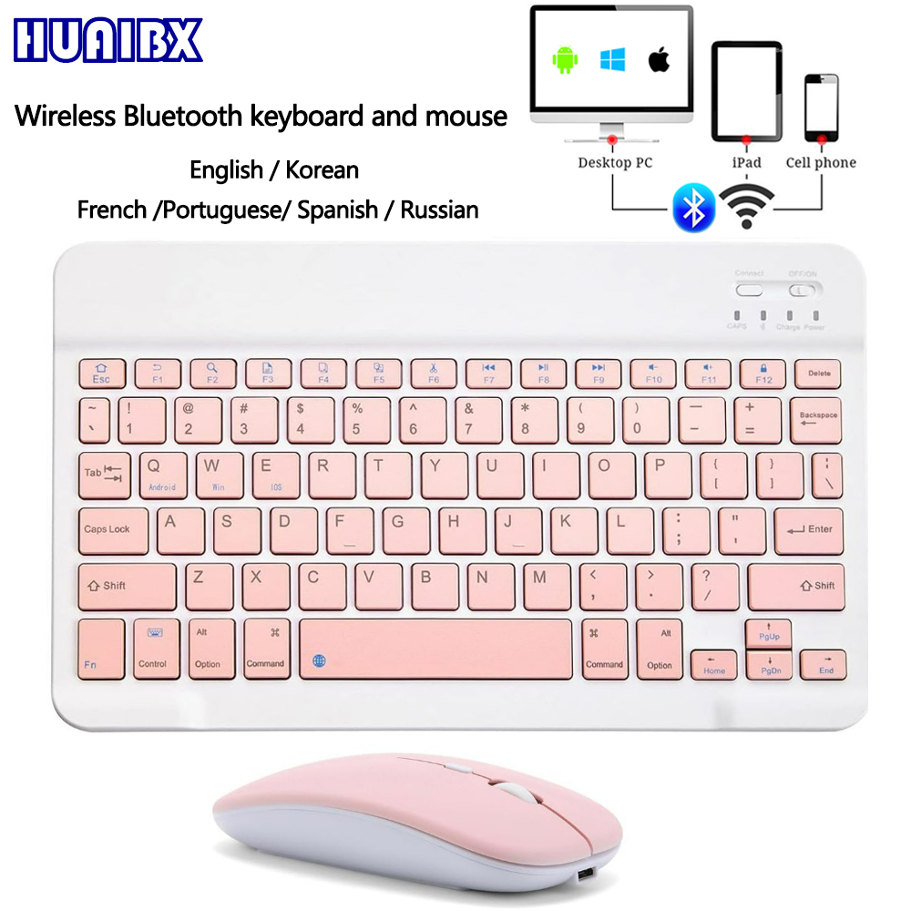 Wireless Keyboard Mini - 10-Zoll-Wireless-Bluetooth-Mini-Tastatur für iPad, Telefon, Tablet, tragbare