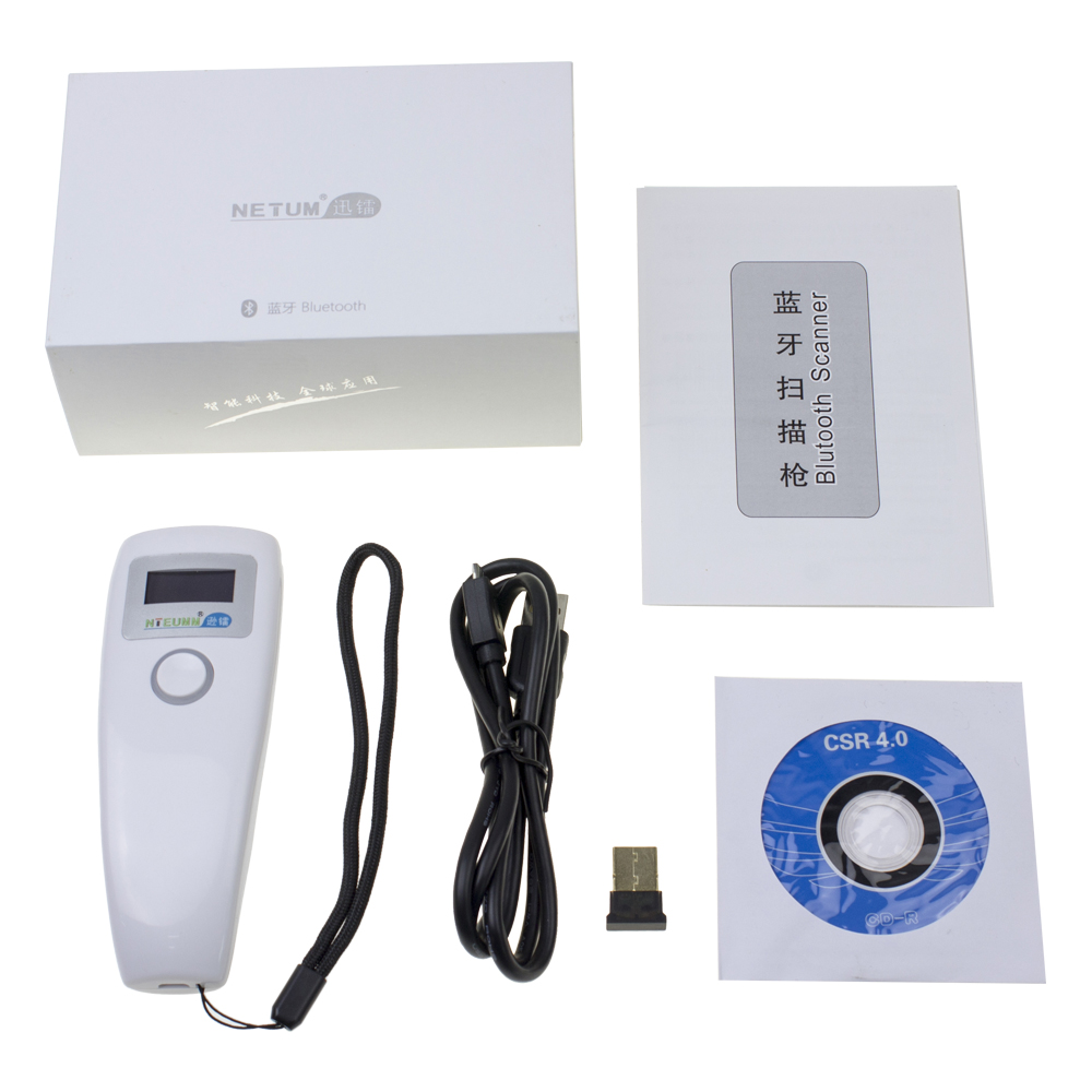 Barcode Scanner Wireless - 2026 Z2S Wireless Blue Tooth 2D-Barcode-Scanner