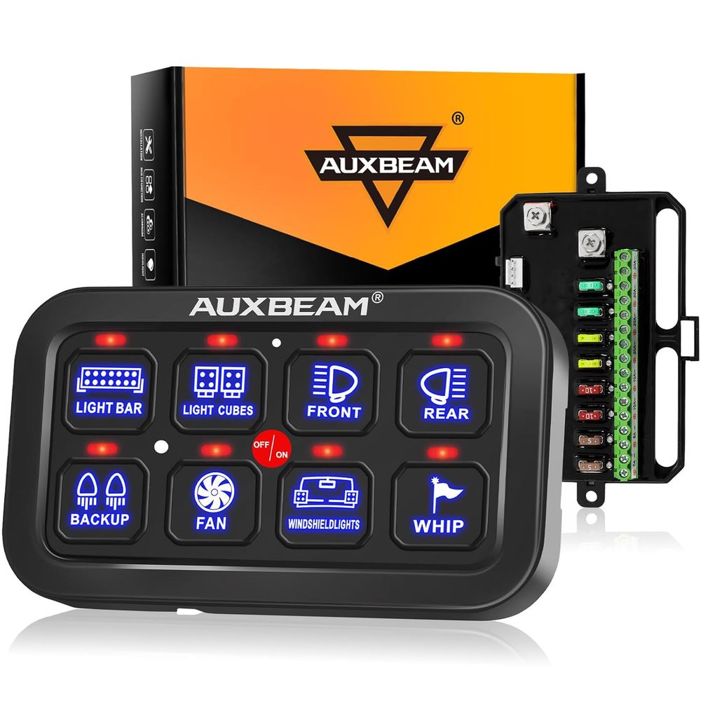 Electronics & Gadgets Starting With V - 8-Gang-Schalttafel BA80 Automatisch Dimmbares LED-Touch-Bedienfeld Elektronisches
