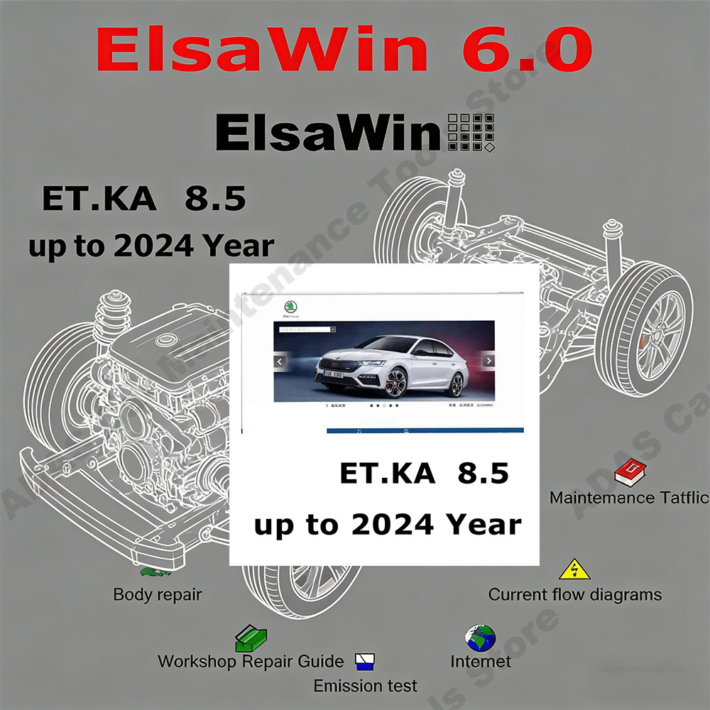 Electronics Stuff - Neueste heiße Kfz-Wartungswerkzeuge: Elsawin 6.0 mit