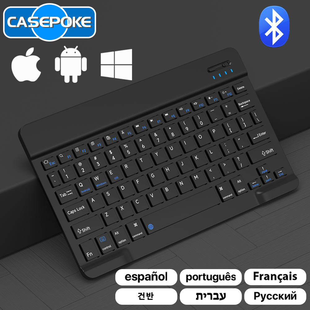 Wireless Keyboard Mini - CASEPOKE Für iPad Xiaomi Samsung Huawei