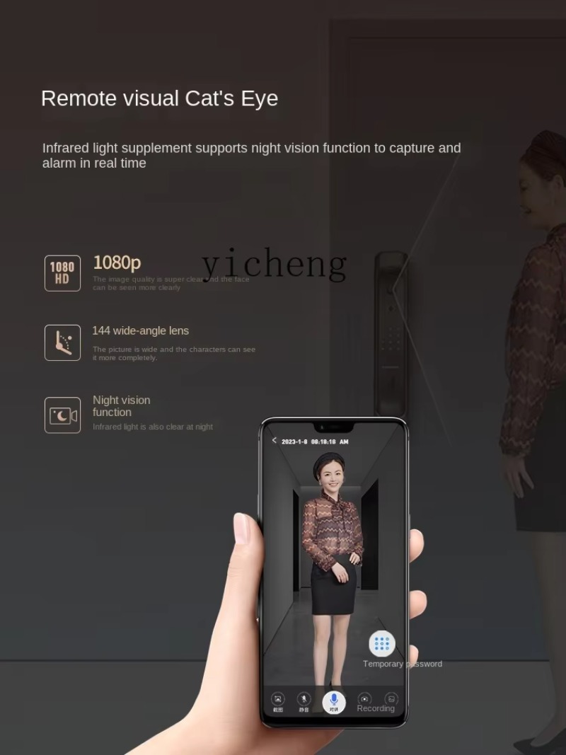 Electronics & Gadgets Starting With V - C19- Face Cat Eye Smart Türschloss