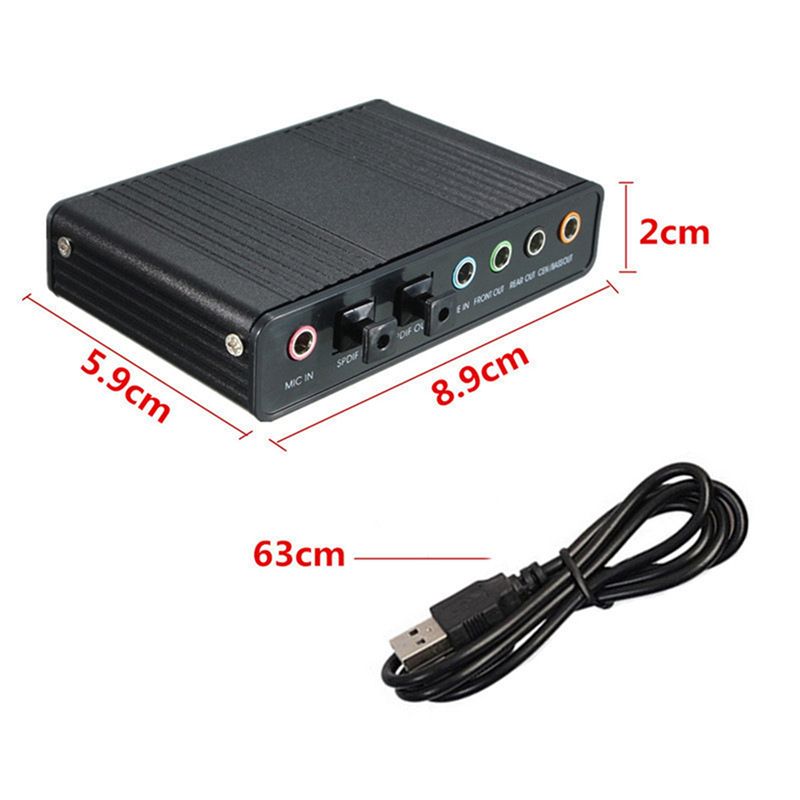 AA19 USB Optische Soundkarte 6 – Usb Sound Card External Bewertung und Preis