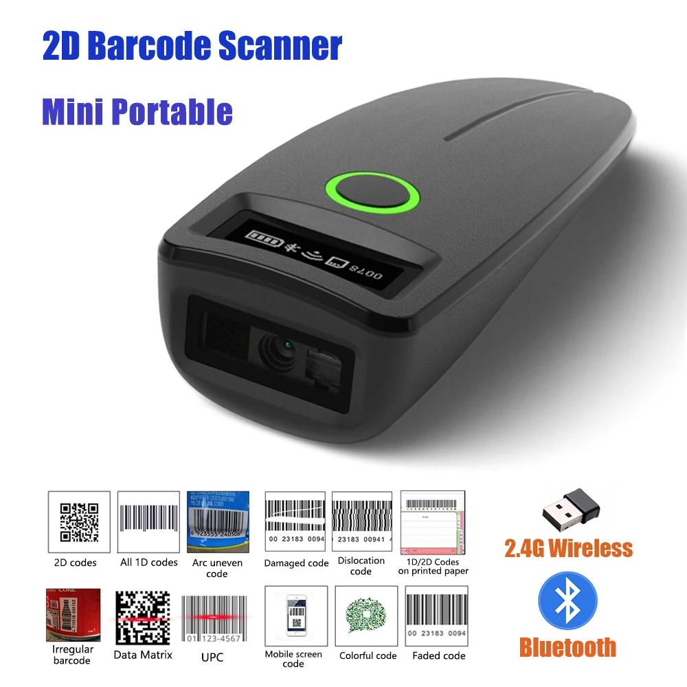 2D Barcode Scanner W7 Mini Wir – Barcode Scanner Wireless Bewertung und Preis