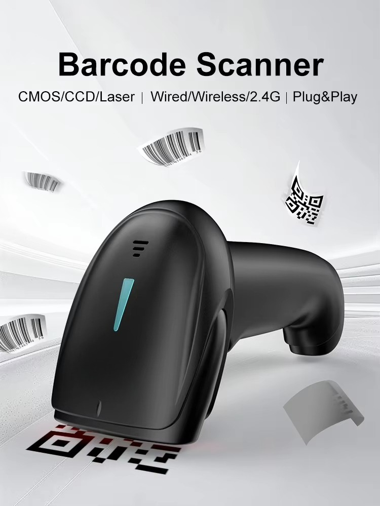 USB Kabelloser 2,4G Barcode-Sc – Barcode Scanner Wireless Bewertung und Preis