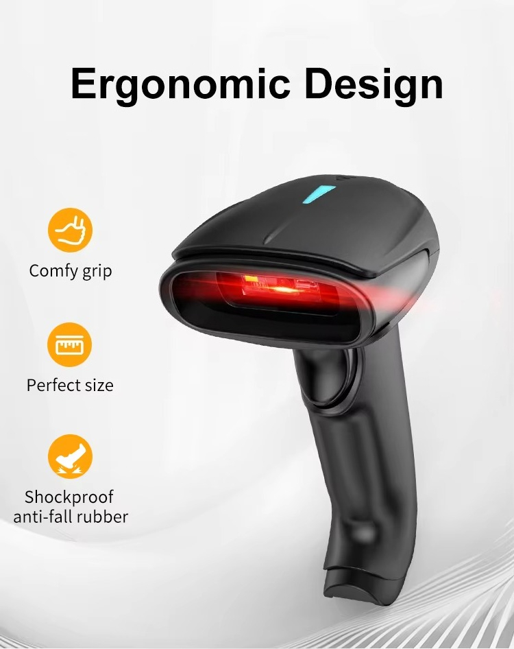 USB Kabelloser 2,4G Barcode-Sc – Barcode Scanner Wireless Bewertung und Preis