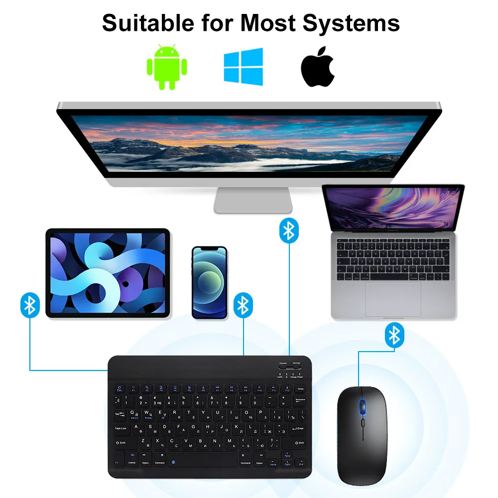 Neue 2025, drahtlose Bluetooth – Wireless Keyboard Mini Bewertung und Preis