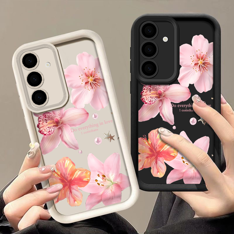 Rosa Blumen Handyhülle für Sam – Samsung Galaxy A55 Bewertung und Preis