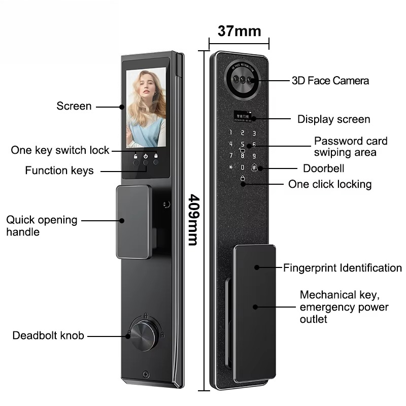 Tuya WiFi Smart Door Lock, bio – Electronics & Gadgets Starting With V Bewertung und Preis
