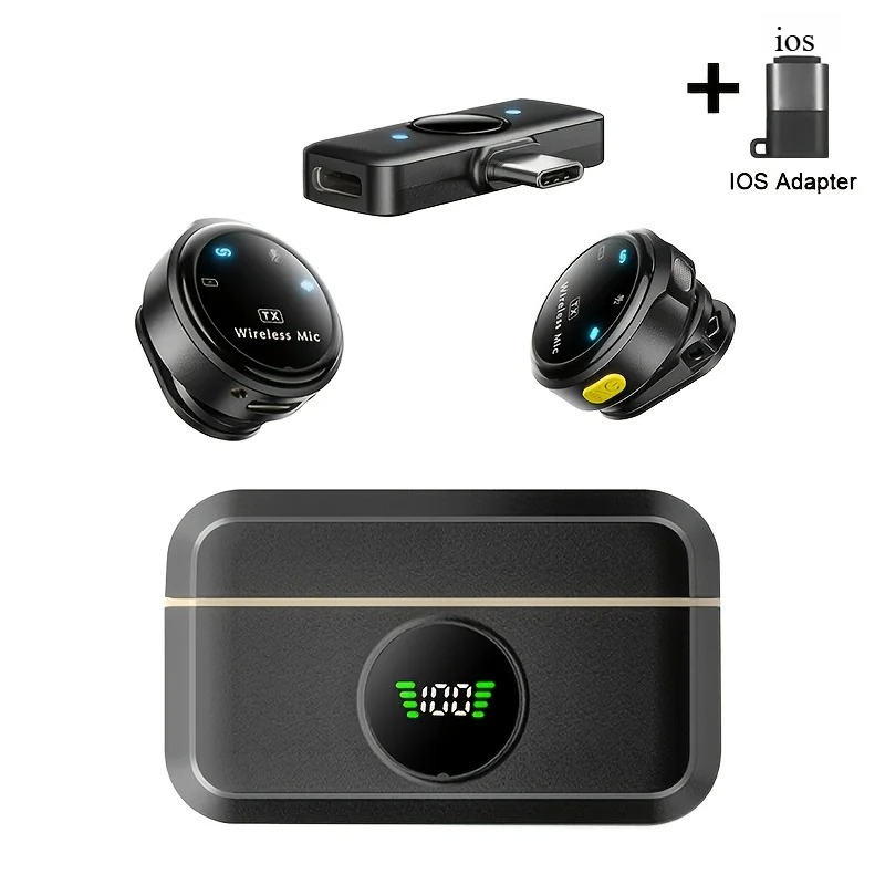 Kabelloses Lavaliermikrofon fü – Mini Electronics Gadgets Bewertung und Preis