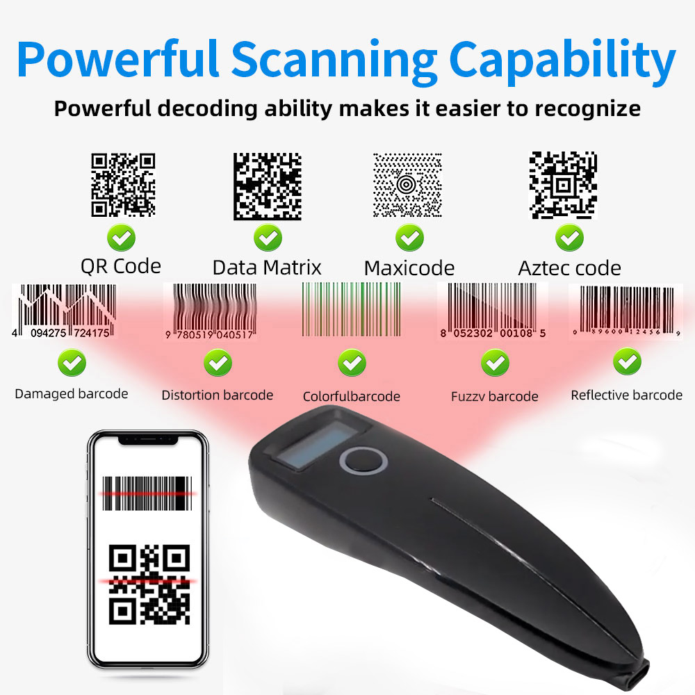 Barcode-Scanner Wireless 1D 2D – Barcode Scanner Wireless Bewertung und Preis