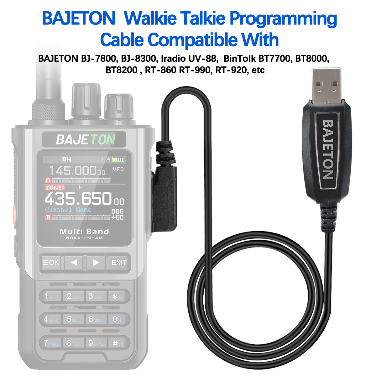 BAJETON Walkie Talkie USB-Prog – Mini Electronics Gadgets Bewertung und Preis