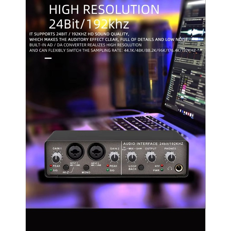 Professionelles USB-Audio-Inte – Usb Sound Card External Bewertung und Preis