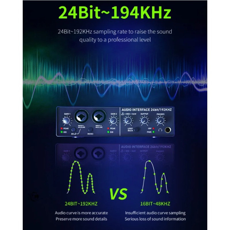 Professionelles USB-Audio-Inte – Usb Sound Card External Bewertung und Preis