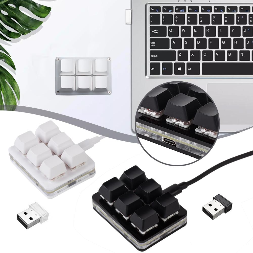 Mini-Tastatur mit 6 Tasten, Bl – Wireless Keyboard Mini Bewertung und Preis