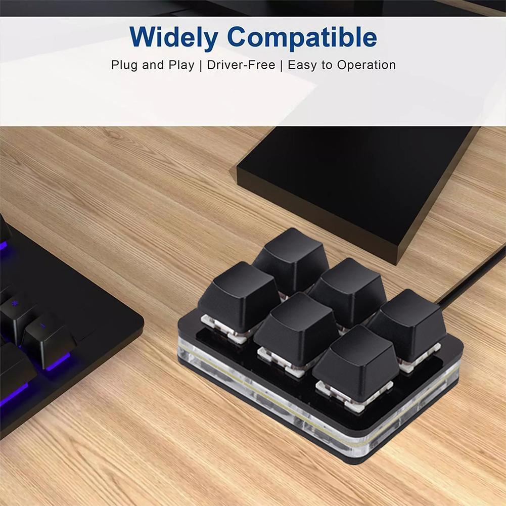 Mini-Tastatur mit 6 Tasten, Bl – Wireless Keyboard Mini Bewertung und Preis