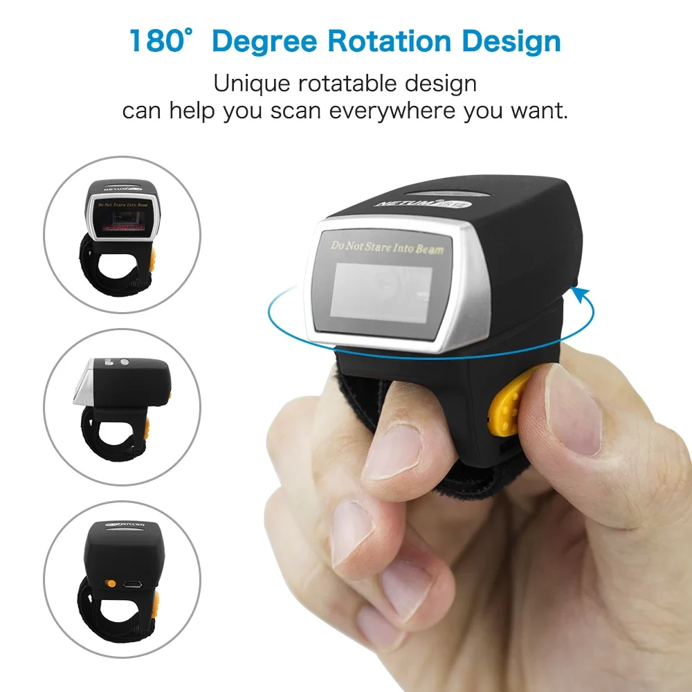 NEUER Netum Mini Fingerring-Ba – Barcode Scanner Wireless Bewertung und Preis