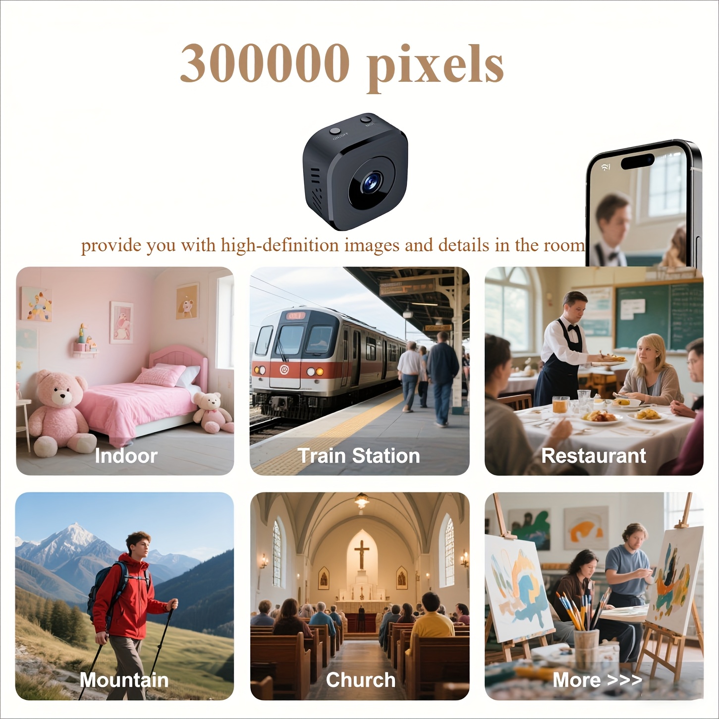 1080P HD Mini WiFi Kamera Indo – Mini Electronics Gadgets Bewertung und Preis