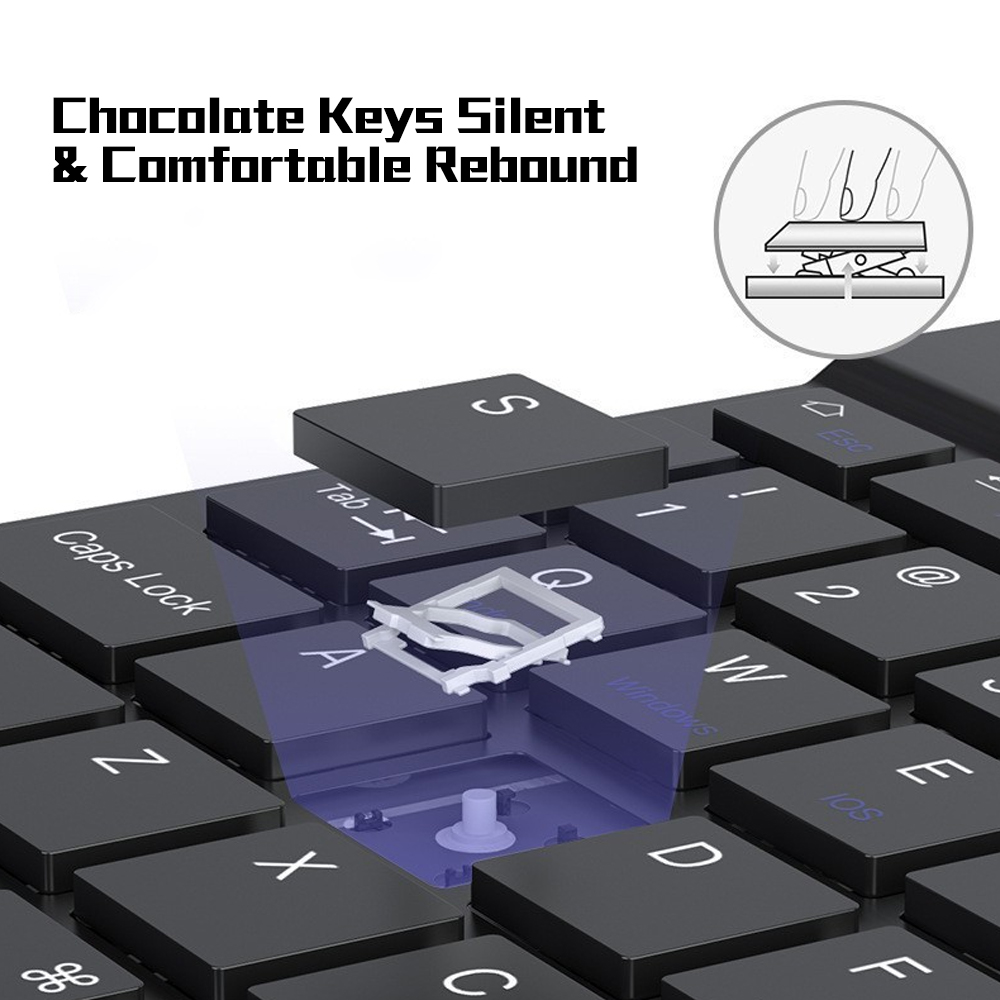 JP-Bluetooth-Tastatur und -Mau – Wireless Keyboard Mini Bewertung und Preis