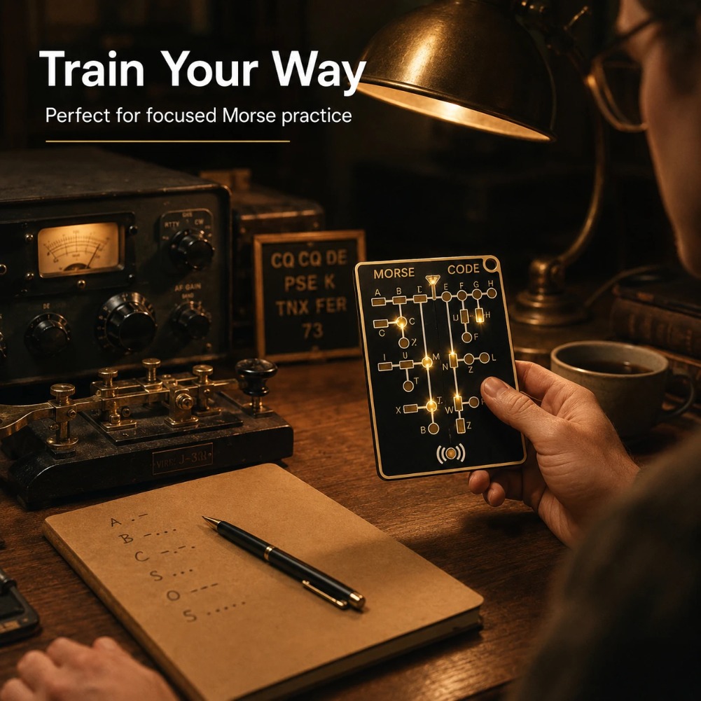 Tragbarer Morsecode-Trainingsk – Electronics Gadgets To Gift Bewertung und Preis